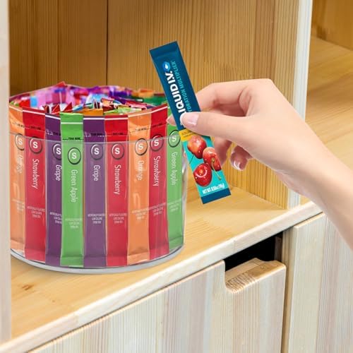 Drink Packet Organizer for Powdered Drink Mix,Powder Packet,Water