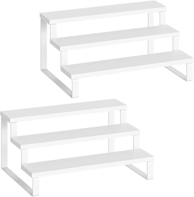 YATINEY Spice Rack, Wooden Display Riser Stand, Vanity Display Stand, Perfume by Yatiney