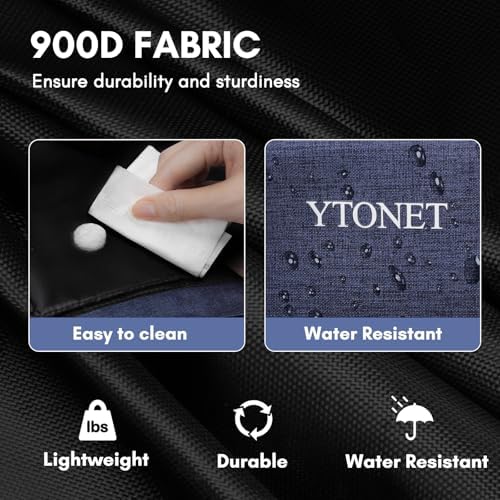 Ytonet Wearable Cleaning Caddy Bag, Large Cleaning Supplies Organizer