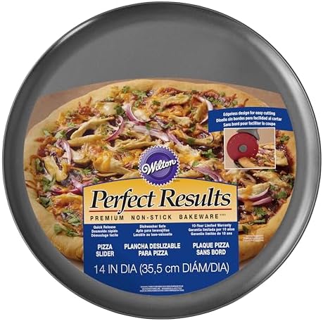 Wilton Perfect Results Premium Non-Stick Pizza Pan, Non-Stick