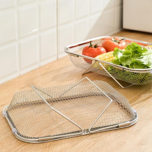 Stainless Steel Telescopic Drainer Basket