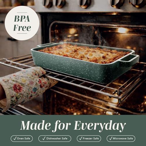 COOK WITH COLOR Ceramic Bakeware Set of 4 with Handles