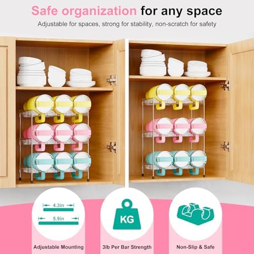 Reusable Stackable with Handle Compartment Water Bottle Tumbler