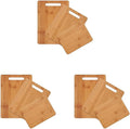 Farberware 3-Piece Wood Cutting Board Set, Reversible Chopping Boards by Farberware
