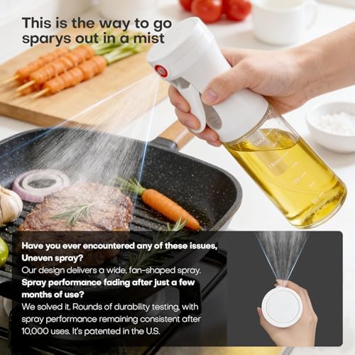 Olive Oil Sprayer, Glass, 1g Per Press