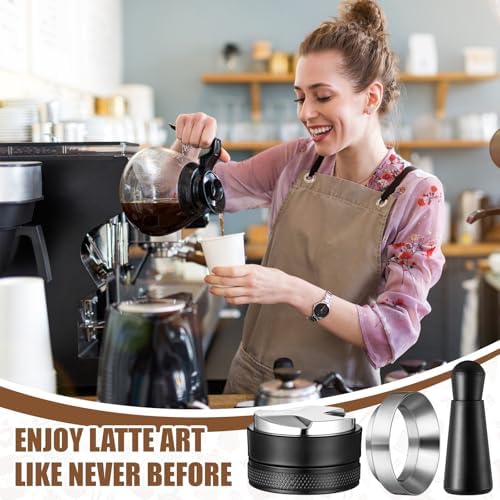 LemonRoad 51mm Espresso Accessories Kit, Coffee Distributor, Tamper