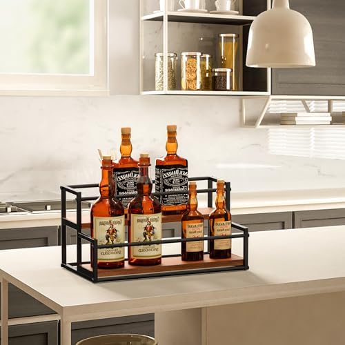 THYGIFTREE 2-Tier Coffee Syrup Rack