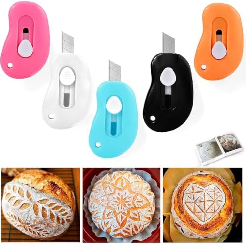 2026 New 5 Pack Bread Lame Dough Scoring Tool with Magnetic Design