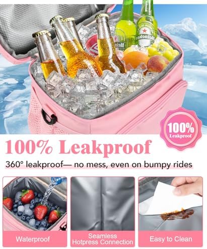 Lunch Bags for Men Women Insulated Lunch Box Leakproof Soft Cooler