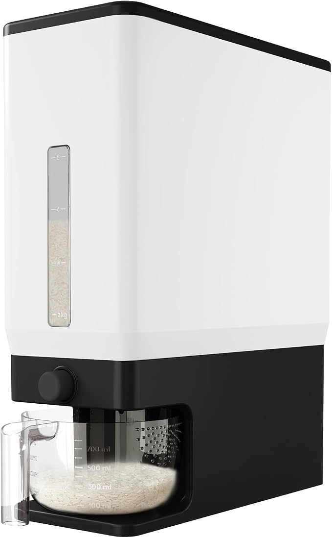Lifewit Rice Dispenser 25 Lbs, Rice Storage Container Sealed Moisture Proof by Lifewit