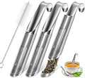 3 Tea Infusers and 1 Brush