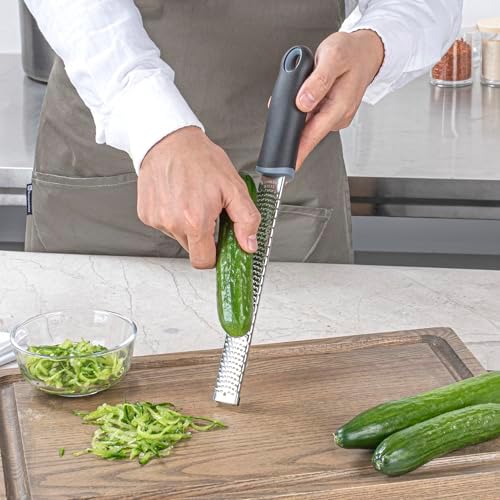 Restaurantware Met Lux 13 Inch Hand Grater 1 Zester Cheese Grater