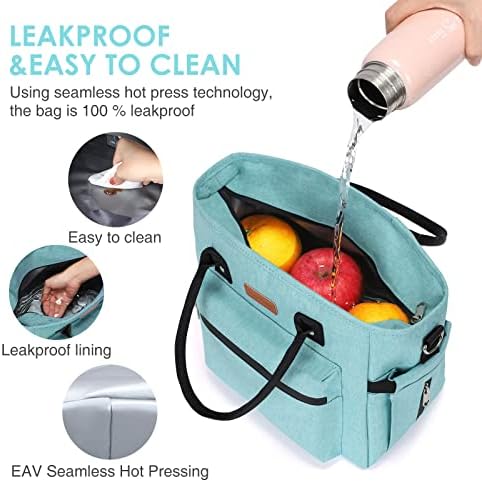 Insulated Lunch Bag for Women Men,Adult Lunch Box for Women with