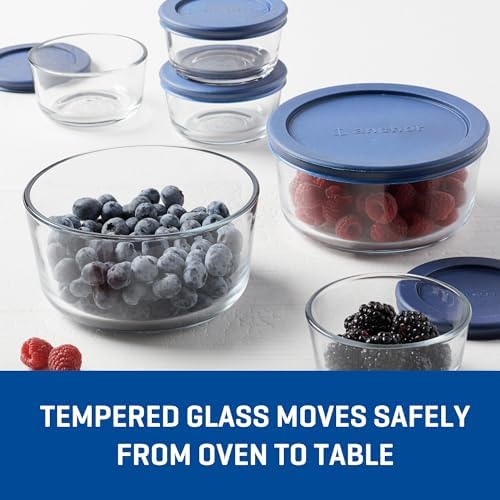Anchor Hocking 12-Piece Glass Storage Containers with Lids