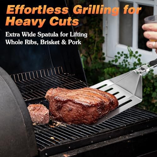 Large Metal Spatula, Extra Large Stainless Steel Spatula