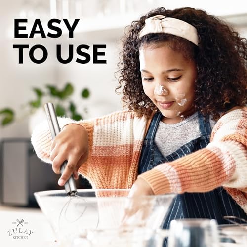 Zulay Kitchen 13-Inch Danish Dough Whisk