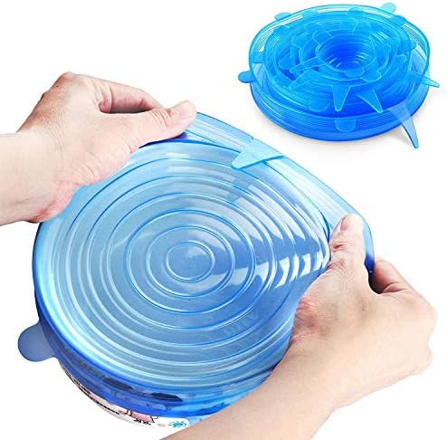 Silicone Stretch Lids, Durable & Eco-Friendly Elastic Lids