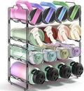 DTUQYX Stackable Water Bottle Organizer for Stanley, 4 Tier Metal