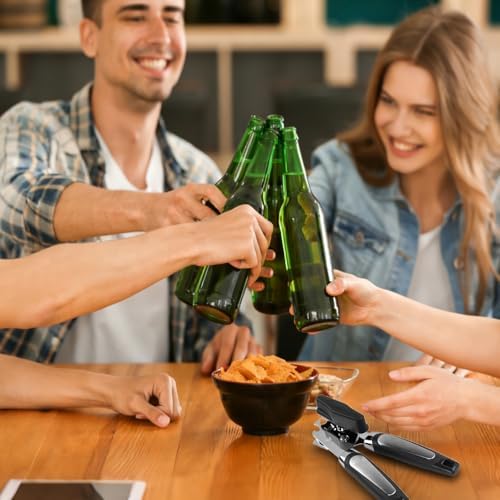 12 Pcs Manual Can Openers Bulk Black