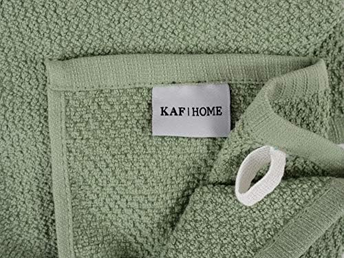 KAF Home Deluxe Popcorn Terry Kitchen Towels, Cotton Kitchen Dish