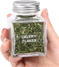 MIUKAA Spice Jars with 372 Labels, 49 Pcs 4.5 oz Glass Seasoning