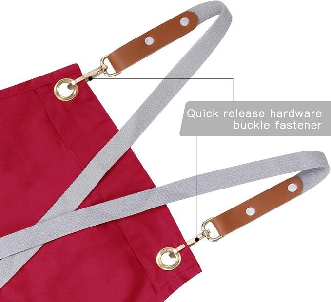 Mignongirl Crossback Apron - Image 5