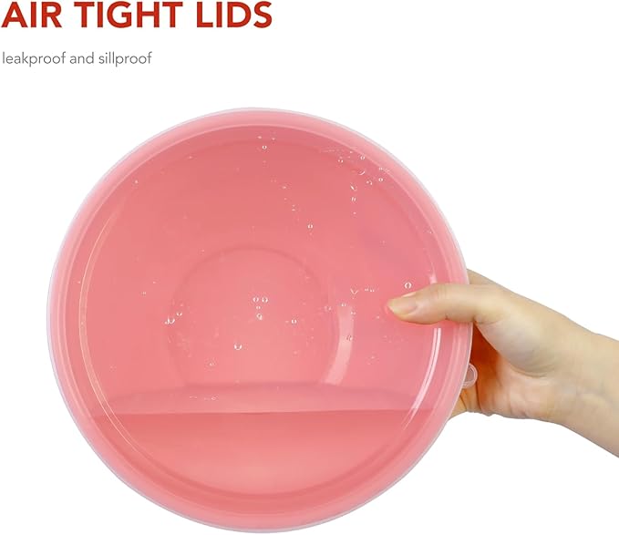 BoxedHome BPA Free Plastic Round Mixing Bowl - Image 4