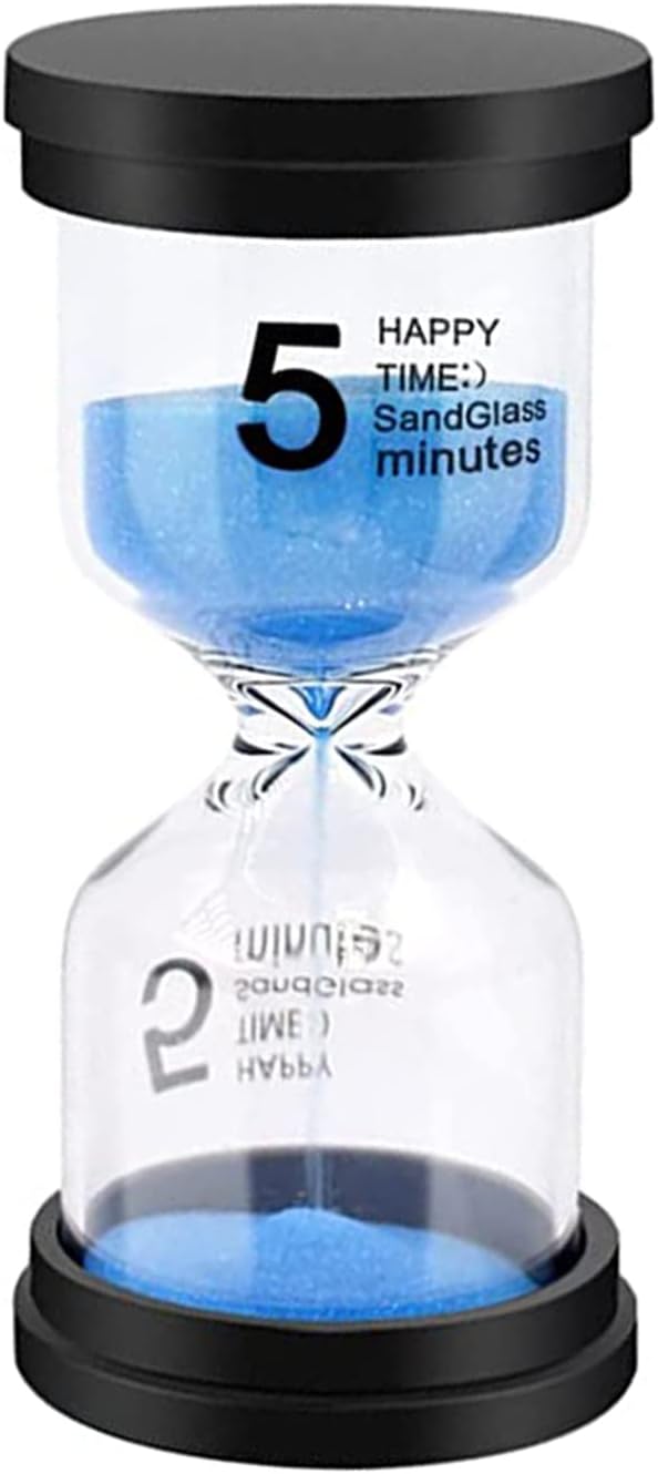 Sand Timer, Sand Timers Colorful 5 Minutes Sandglass Timer by Monsin