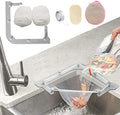 Kitchen Sink Triangle Strainer with 100PCS Mesh Bags