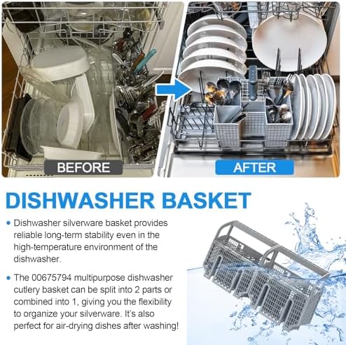 00675794 Cutlery Basket For Bosch Dishwasher Silverware Basket