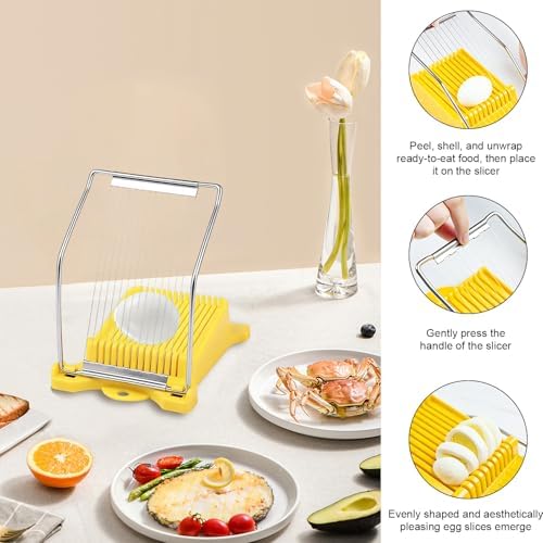 Upgrade Hand Luncheon Meat Slicer,Manual Egg Cutter,Multi-Purpose