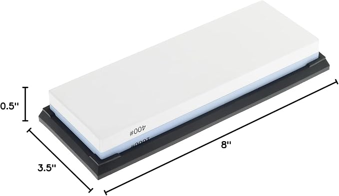 Mercer Culinary Premium Sharpening Stone 400/1000 Grit - Image 10
