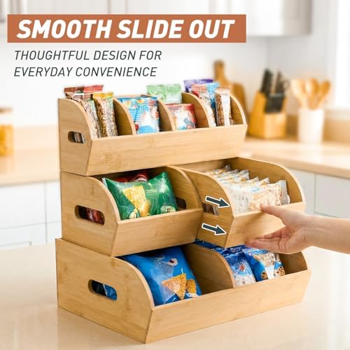 Onion Storage, Potato Storage, Potato and Onion Storage Bin, 3 Tier