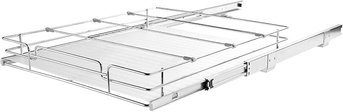 VEVOR 18.5"Wx21"Dx3.5"H Pull Out Cabinet Organizer, Heavy Duty Slide Out Pantry - Image 9