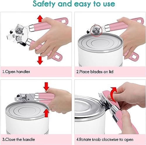 Can Opener,Professional 3-In-1 Multifunctional Manual Can Openers