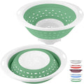 QiMH Collapsible Colander and Strainer, 5 Quart BPA Free & Dishwasher-safe by Qimh
