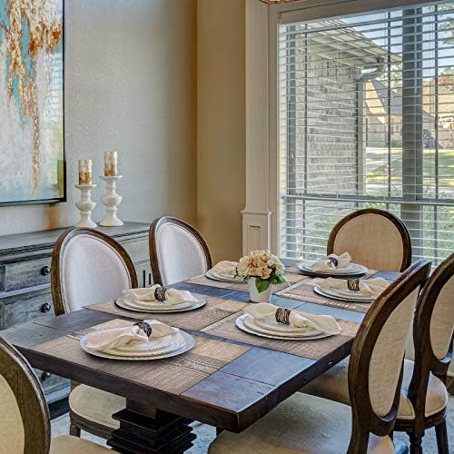 Aofmee Placemats, Placemats Set of 6, Heat Resistant Place Mats