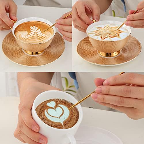 Milk Frother Cup Coffee Frothing Picher Barista Tools Stainless Steel