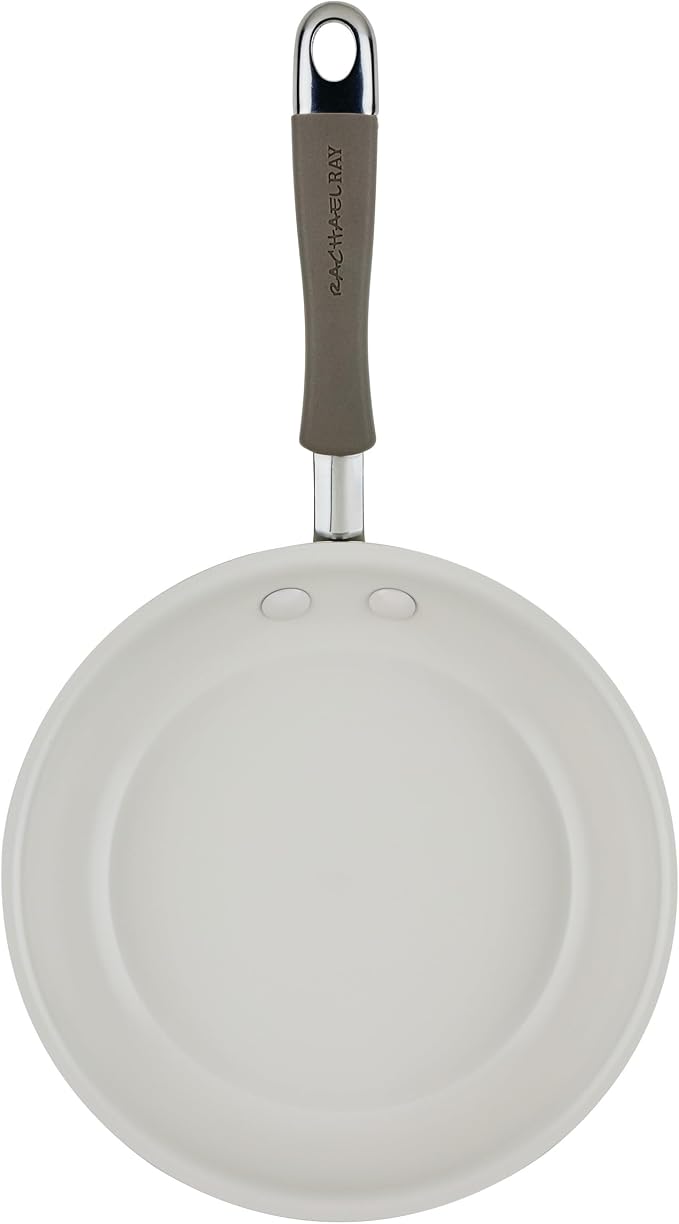 Rachael Ray Cucina Ceramic Nonstick Frying Pan/Skillet, 8.5 Inch Non Stick Open - Image 10