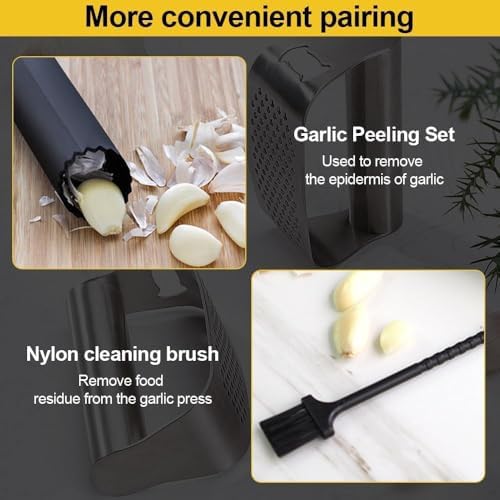 2026 New Stainless Steel Garlic Press Rocker (B)