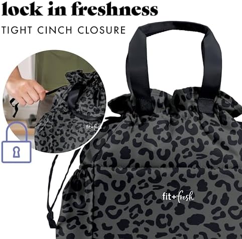 Fit & Fresh Cromwell Insulated Lunch Bag with Containers