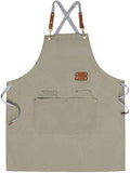 Mignongirl Chef Apron, Cross Back Apron by Mignongirl