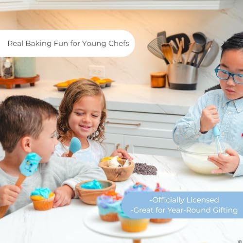 Handstand Kitchen Bluey Silicone Kids Baking Utensil Set for Child