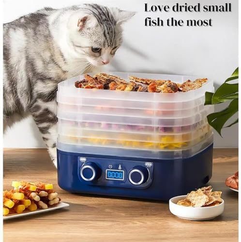 Food Freeze Dehydrator Machine, 5 Trays, Blue