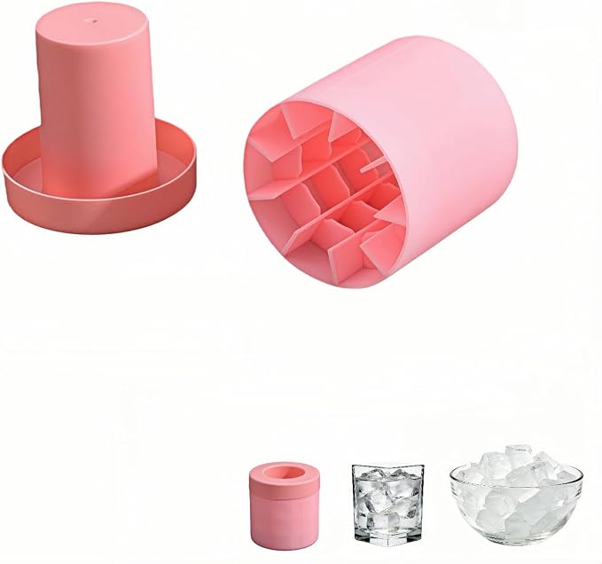 3D Upgraded Silicone Ice Cube Tray by Chinshwehaw
