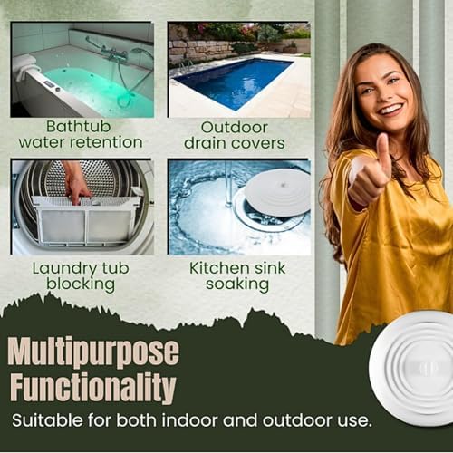 Gadgetime USA Kitchen Sink Strainer & Universal Drain Stopper