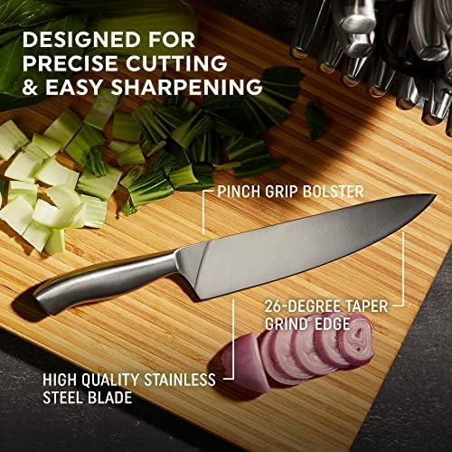 Chicago Cutlery Insignia 18-Piece Knife Block Set
