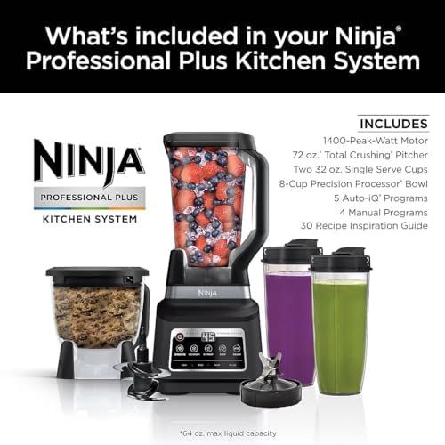 Ninja BN805A Pro Plus Kitchen System, 1400W