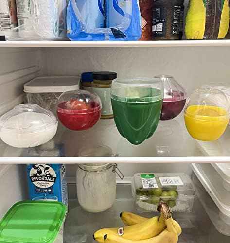 Fruit and Vegetable Shaped Storage Containers for Fridge