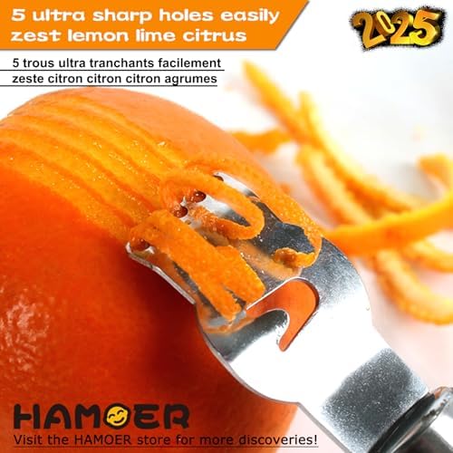 Cheese Micro Plane Grater Lemon Citrus Zester Channel Knife Tool Set